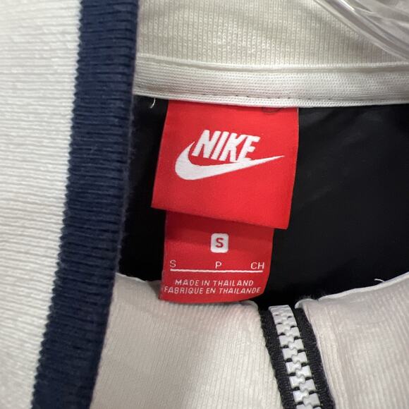 Nike Sportswear Crop Jacket Full Zip Windbreaker 90s Red Tag Womens Small - Picture 5 of 11